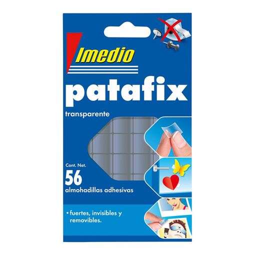 Imedio - MASILLA ADHESIVA IMEDIO PATAFIX TRAN.56u - Pack de 12 unidades