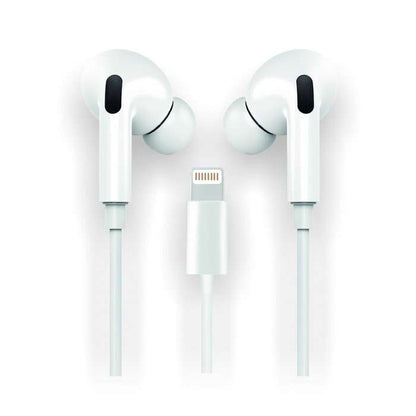 TECH ONE TECH - AURICULARES TECHONE BOTON LIGHTNING BLAN