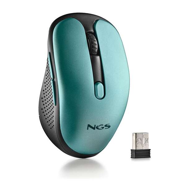 NGS Evo Rust Ice Raton Inalambrico USB 1600dpi - 5 Botones - Recargable - Uso Diestro 1 pieza(s)