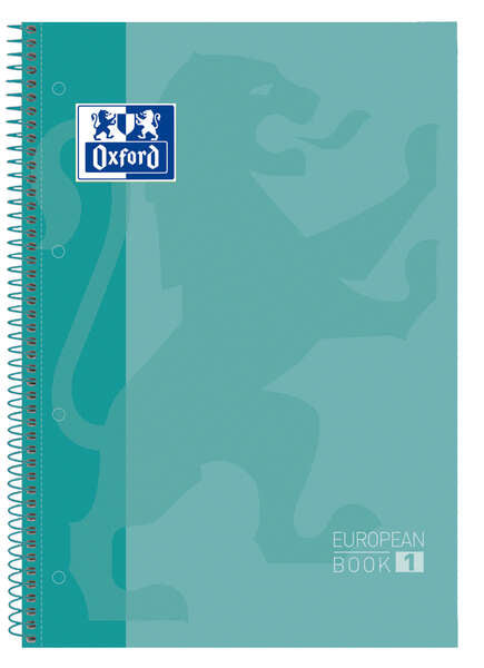 Oxford - Europeanbook 1 cuaderno y block A4+ 80 hojas Color menta