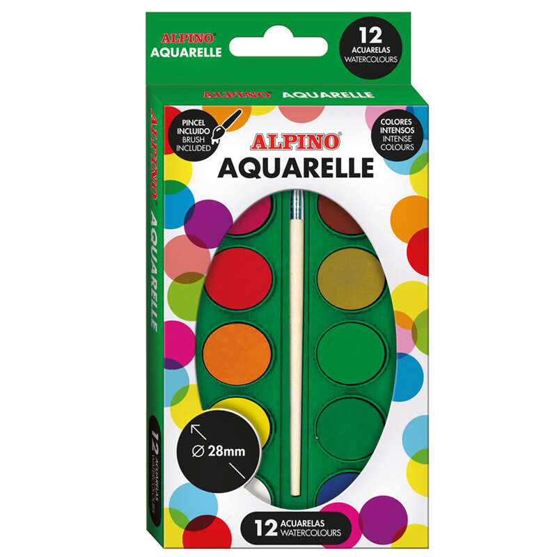 Alpino - AQ000001 pintura para manualidades Pintura de acuarela 1 pieza(s)