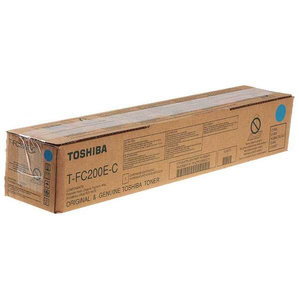 Toshiba T-FC200EC Cyan Cartucho de Toner Original - 6AJ00000259/6AJ00000195/6AJ00000119 Tintasmurcia.com