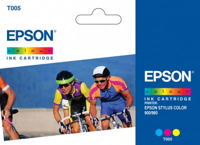 Epson - Cyclist T005 cartucho de tinta 1 pieza(s) Original Cian  Magenta  Amarillo