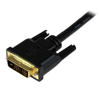 StarTech.com - Cable HDMI a DVI 1 5m - DVI-D Macho - HDMI Macho - Adaptador - Negro