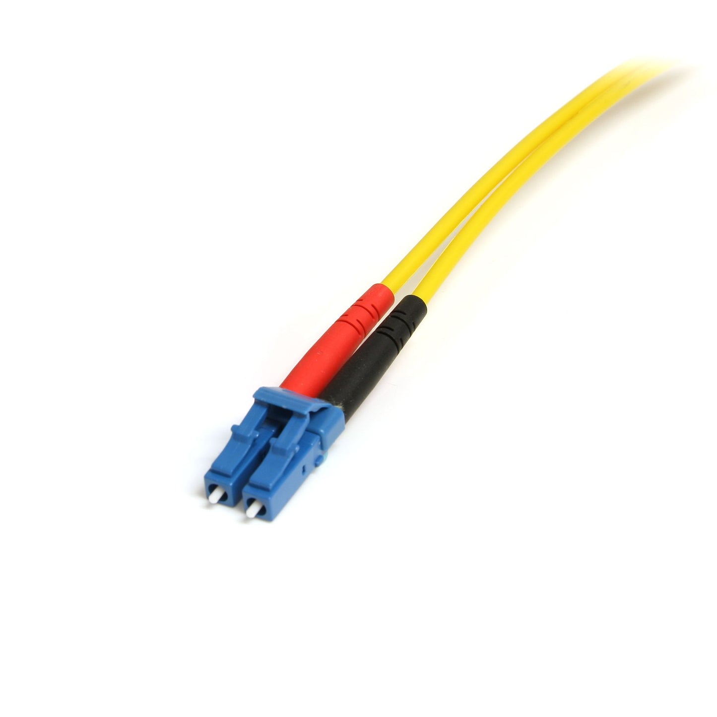 StarTech.com - Cable Adaptador de Red de 1m Monomodo Dúplex Fibra Óptica LC-SC - Patch Duplex Modo Sencilla