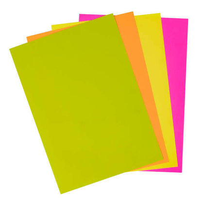 Apli Papel Color Surtido Fluorescente A4 500 Hojas 1 pieza(s)