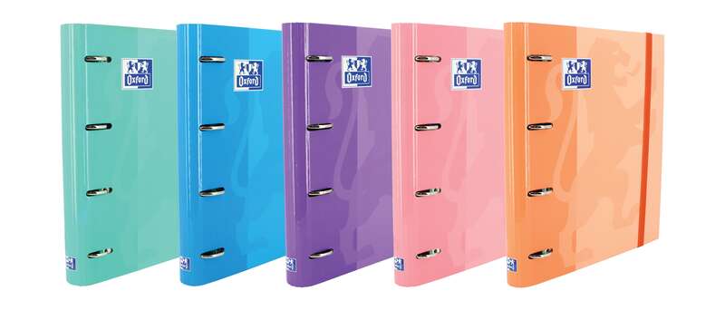 Oxford - Europeanbinder carpeta de cartón A4+ Colores surtidos