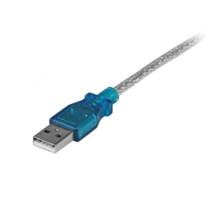 StarTech.com - Cable Adaptador USB a Serie RS232 de 1 Puerto Serial DB9 - Macho a Macho