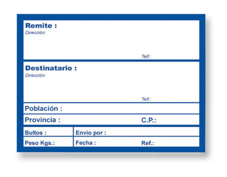 APLI - ROLLO 200 ETIQUETAS ENVIO  APLI