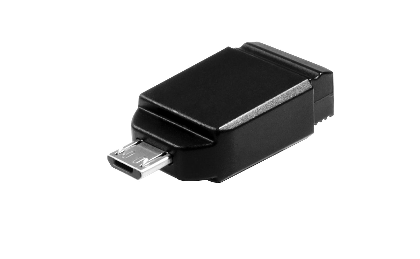 Verbatim - Nano - Unidad USB de 32 GB con adaptador Micro USB - Negro