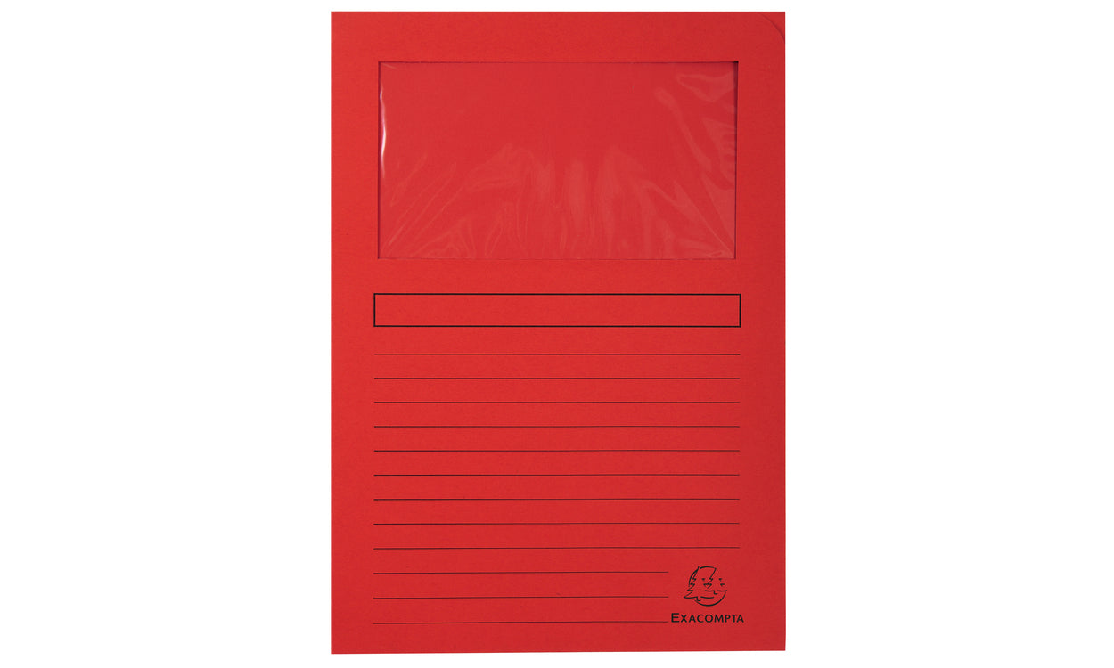 Exacompta - 50105E carpeta Caja de cartón Rojo A4