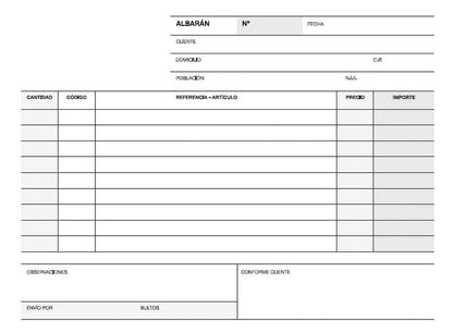 Apli Talonario Albaran 1/4 Apaisado Triplicado A-121 - 210x148mm - Copias Autocopiativas - Numeracion Secuencial - Papel Autocopiativo Blanco Color Blanco 1 pieza(s)