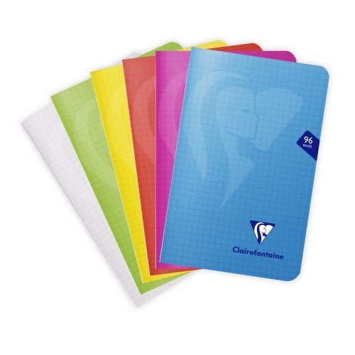 Clairefontaine - LIBRETA CLAIREFONTAINE PP 11x17 48 H.5X5 - Pack de 10 unidades