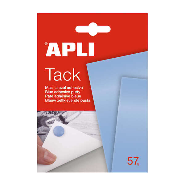 APLI - MASILLA ADHESIVA APLI-TACK 57g AZUL