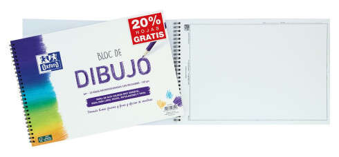 Oxford - 400148234 cuaderno y block A4 20 hojas Azul  Blanco