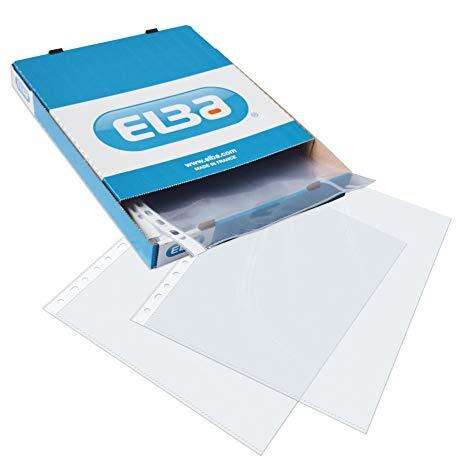 Elba - 400005365 protector de hojas Folio Polipropileno (PP) 100 pieza(s)