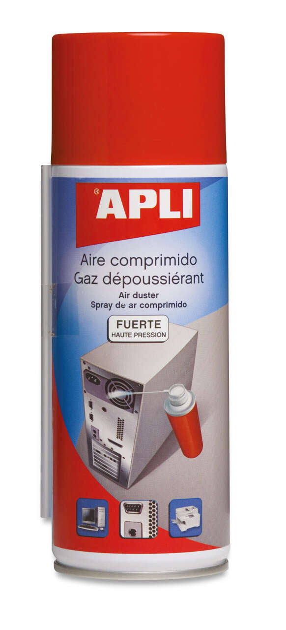 Apli Spray Limpieza Electronica - 300ml - Presion Extrafuerte para Limpieza Superior - Tubo Alargador para Lugares Dificiles - Respetuoso con El Medio Ambiente 1 pieza(s)