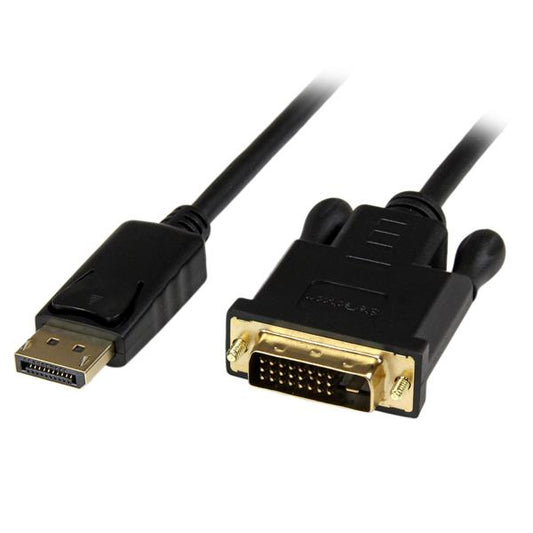 StarTech.com - Cable de 1 8m Adaptador Activo de Vídeo Externo DisplayPort a DVI - 1920x1200 - Negro