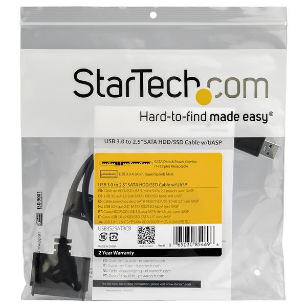 StarTech.com - Cable SATA a USB con UASP