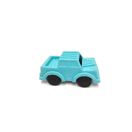 Apli Gomas de Borrar Coche - Expositor con 20 Unidades en 4 Modelos Surtidos - Forma de Coche Que Sirve para Borrar y Jugar - Modelos de Coche, Camion y Dos Excavadoras en Diferentes Colores 20 pieza(s)