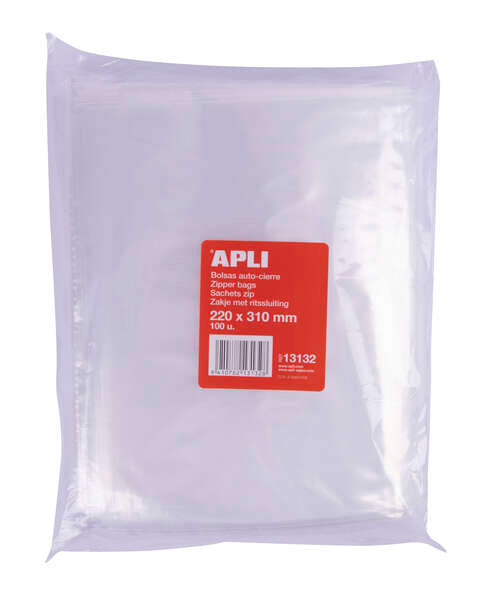 APLI - 13132 bolsa plástica Transparente 1 pieza(s)