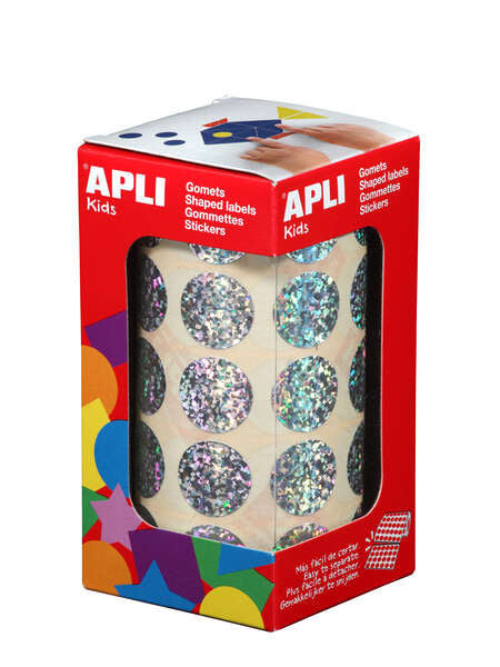 APLI - ROLLO GOMETS APLI REDONDOS 20MM HOLOGRAF. 11634