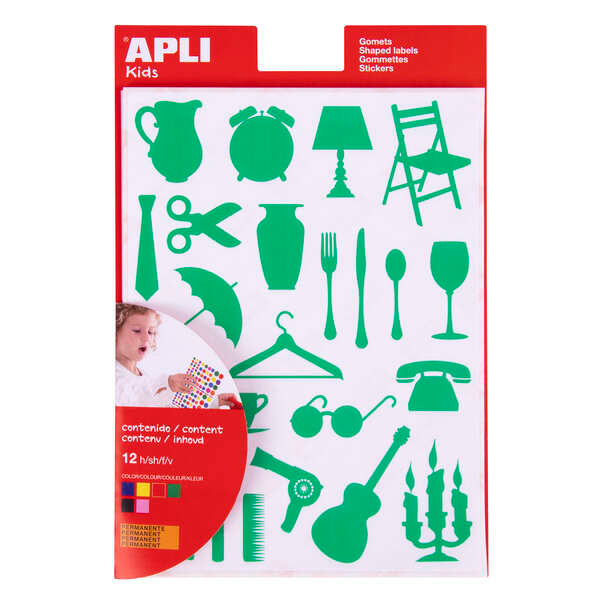 APLI Kids - BOLSA 12H GOMETS APLI OBJETOS CASA 10117