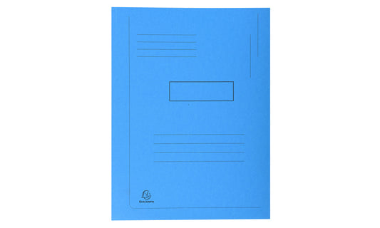 Exacompta - 445006E carpeta Caja de cartón Azul A4