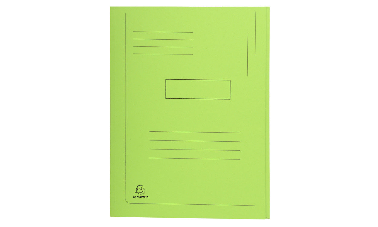 Exacompta - 445013E carpeta Caja de cartón Verde A4