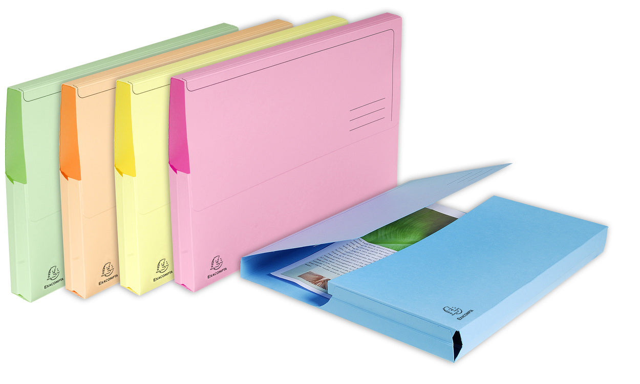 Exacompta - 46770E carpeta Caja de cartón Multicolor A4