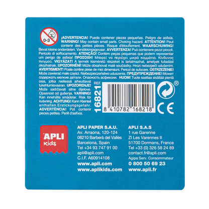 Apli Puzle Casita Infantil de 24 Piezas - Tamaño 42x28mm - Piezas Resistentes y Seguras - Desarrollo de Habilidades y Capacidades - Acabado Brillante - Colorido 1 pieza(s)