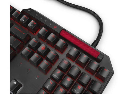 HP Omen Sequencer Teclado Mecanico Gaming USB - Iluminacion LED RGB - Teclas Personalizables - Antigoshting 1 pieza(s)