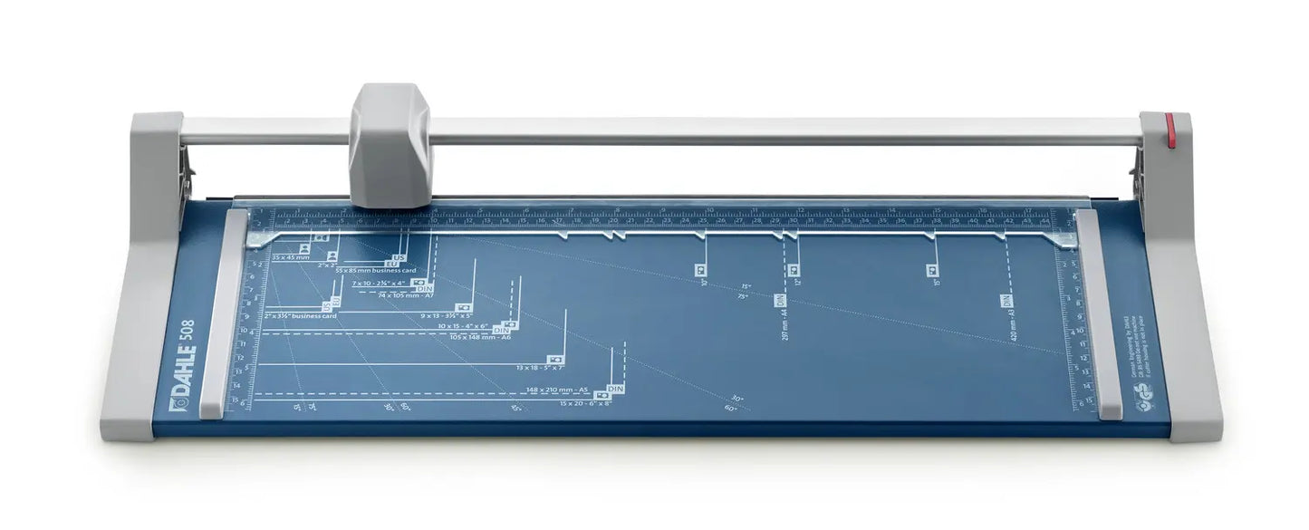 Dahle 508 Cizalla de Rodillo Formato A3 - Capacidad 6 Hojas - Cuchilla Circular Autoafilable de Acero 1 pieza(s)