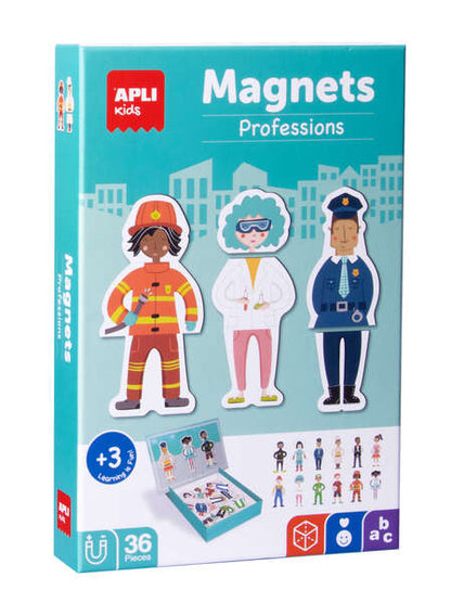 Apli Magnets Profesiones - Imanes Tematicos de Profesiones - Varios Diseños - Tamaño Estandar 1 pieza(s)