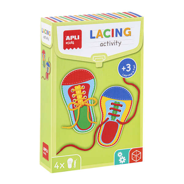 Apli Juego Ata Zapatos - Entrenamiento para Niños - Aprende a Atar Tus Zapatos de Forma Divertida y Educativa 1 pieza(s)