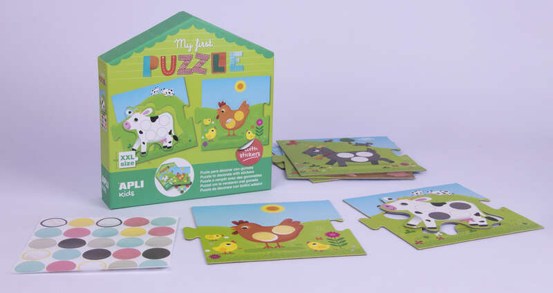 APLI Kids - My First puzzle Puzzle rompecabezas 5 pieza(s) Animales