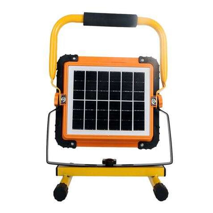 Elbat Foco Solar LED 120W 780lm - Panel Solar Integrado 6V, 3W - Bateria 3.2V, 20000mAh - Angulo Iluminacion 360º - Soporte Plegable 1 pieza(s)