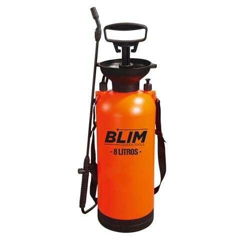 Blim Sulfatadora/Pulverizador de Mano 8L - Bomba con Presion hasta 3 bar - Boquilla Regulable - Correa para Colgar al Hombro 1 pieza(s)