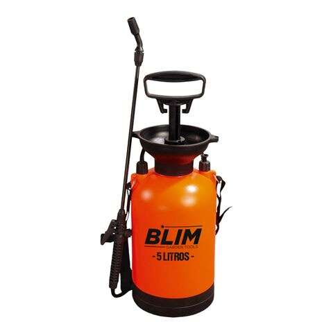 Blim Sulfatadora/Pulverizador de Mano 5L - Bomba con Presion hasta 3 bar - Boquilla Regulable - Correa para Colgar al Hombro 1 pieza(s)