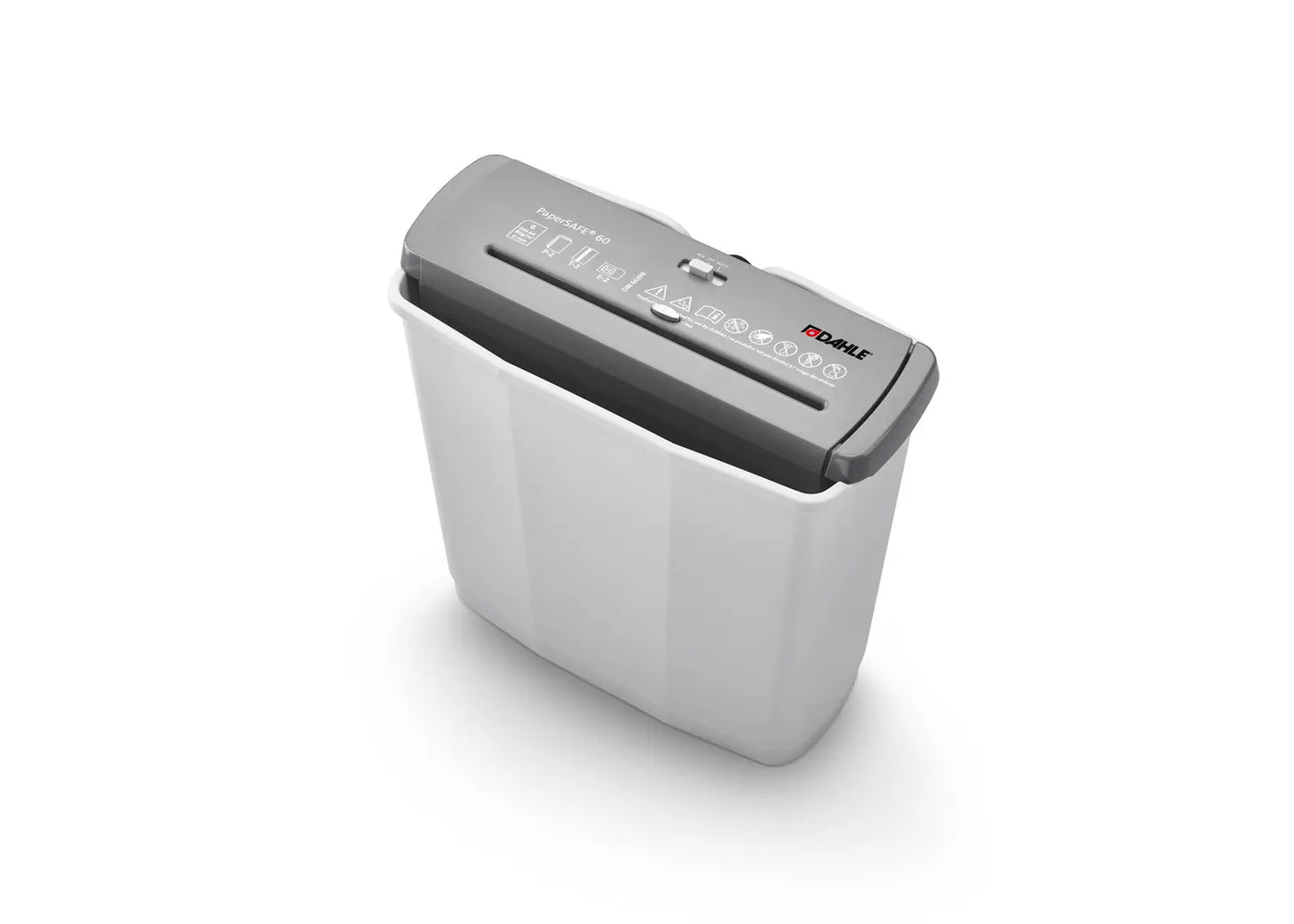 Dahle - PaperSAFE 60 triturador de papel Corte en tiras 70 dB 22 cm Gris