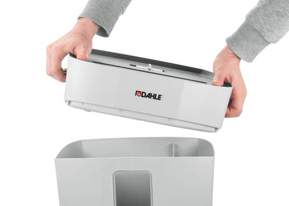 Dahle - PaperSAFE 120 triturador de papel Corte en partículas 65 dB 22 cm Gris  Blanco