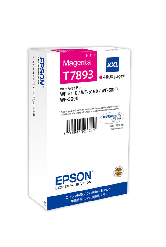 Epson Cartucho T789340 magenta XXL