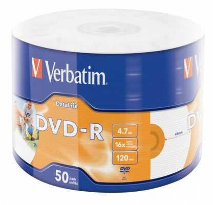 Verbatim - 43793 DVD en blanco 4 7 GB DVD-R 50 pieza(s)