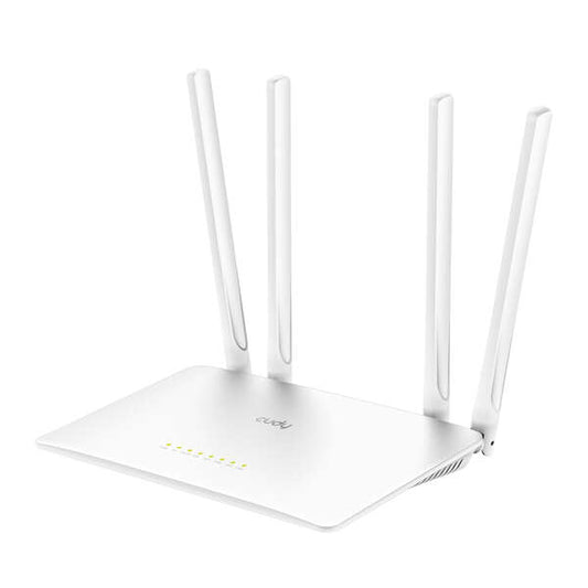 Cudy - WR1200 router inalámbrico Ethernet rápido Doble banda (2 4 GHz / 5 GHz) Blanco