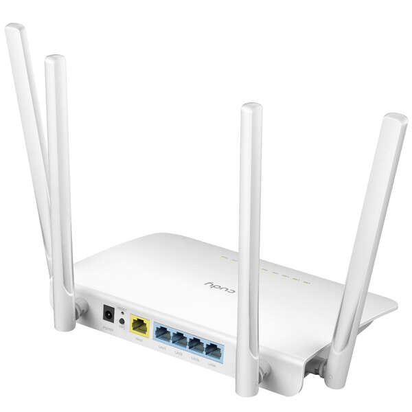 Cudy - WR1300 router inalámbrico Gigabit Ethernet Doble banda (2 4 GHz / 5 GHz) Blanco