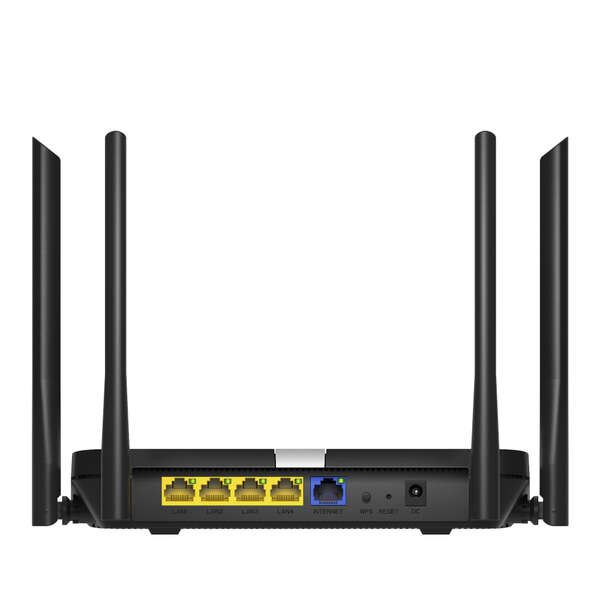 Cudy X6 Smart Router WiFi 6 AX1800 Doble Banda - 1x Puerto Wan 1000/100/10 Mbps y 4x Puertos Lan 1000/100/10 Mbps - 4 Antenas Externas 1 pieza(s)