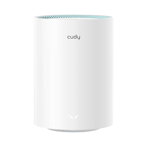 Cudy M1300 Sistema WiFi Mesh AC1200 Dual Band - 867Mbps en 5GHz, 300Mbps en 2,4GHz - 1x Puerto LAN 1000/100/10Mbps, 1x Puerto WAN 1000/100/10Mbps - 2 Antenas Internas 1 pieza(s)