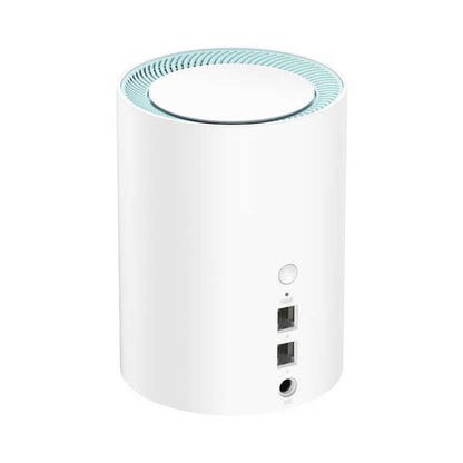 Cudy M1300 Sistema WiFi Mesh AC1200 Dual Band - 867Mbps en 5GHz, 300Mbps en 2,4GHz - 1x Puerto LAN 1000/100/10Mbps, 1x Puerto WAN 1000/100/10Mbps - 2 Antenas Internas 1 pieza(s)