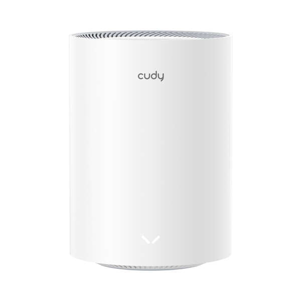 Cudy M1800 Sistema WiFi 6 Mesh AX1800 Dual Band - 1201Mbps en 5GHz, 574Mbps en 2,4GHz - 1x Puerto LAN 1000/100/10Mbps, 1x Puerto WAN 1000/100/10Mbps - 4 Antenas Internas 1 pieza(s)