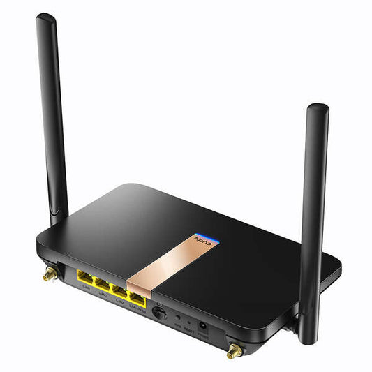 Cudy LT500D Router WiFi AC1200 4G LTE Doble Banda - 1x Puerto Wan 10/100Mbps y 3x Puertos Lan 10/100Mbps - 2x Antenas WiFi y 2x Antenas LTE 1 pieza(s)